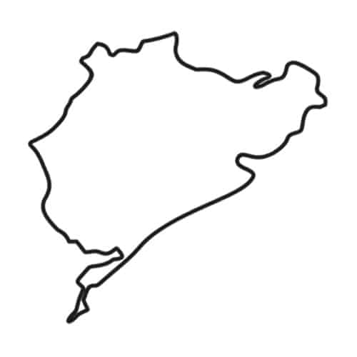 Nurburgring Trackmap Klein