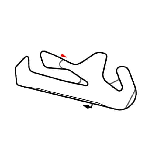 Portimao Trackmap Klein